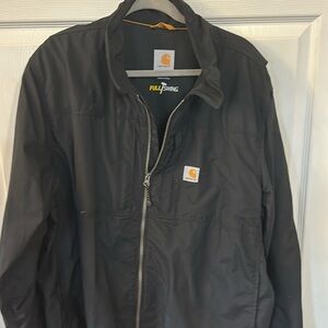 Carhartt full swing men’s xl rain jacket let